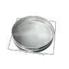 Małe sito cedzidło podwójne  - 150 mm (ocynkowane)